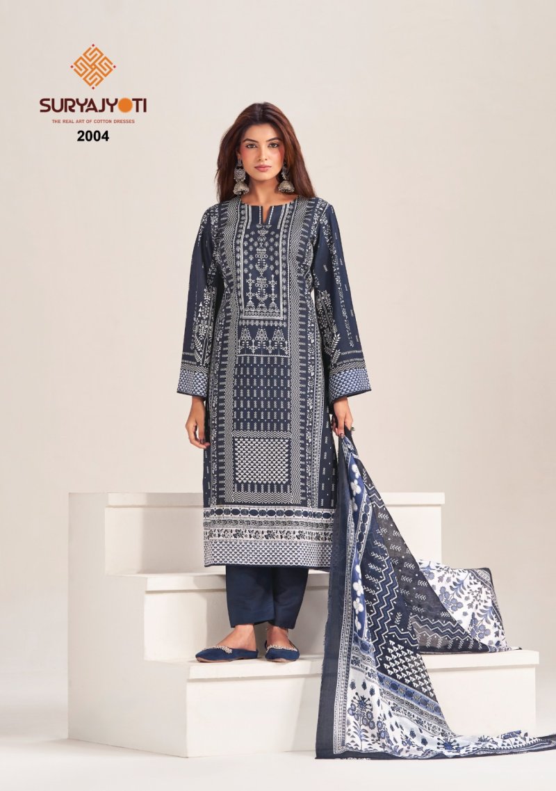 Kashmiri Cotton Vol 2 By Suryajyoti Cotton Printed Dress Material 